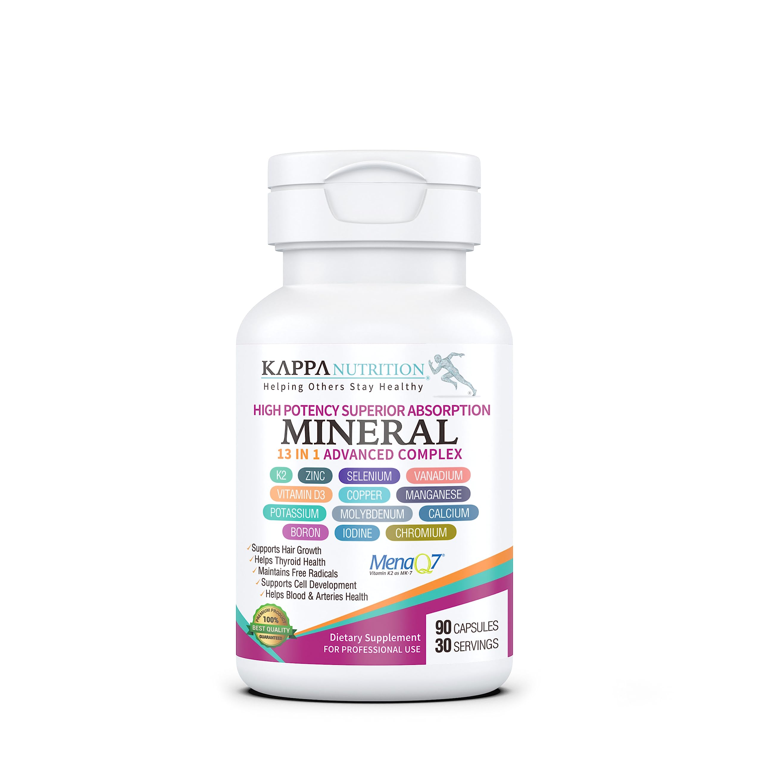 Amazon.com: KAPPA NUTRITION (90 Capsules,Vitamin K2, Vitamin D3